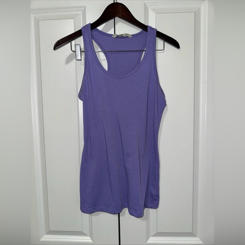 Athleta Purple Racerback Tank Top